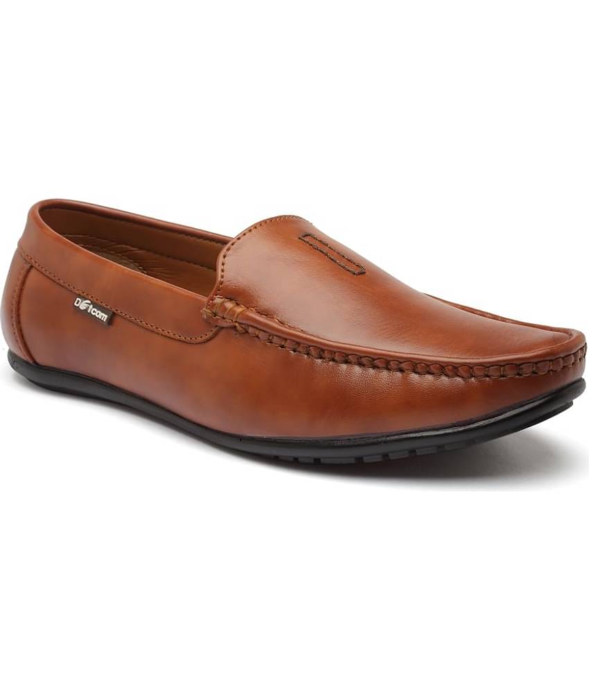 Action - Brown Men's Slip-on Shoes