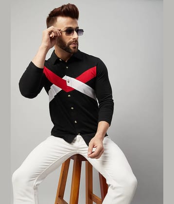 Gritstones - White Cotton Blend Regular Fit Men's Casual Shirt ( Pack of 1 )