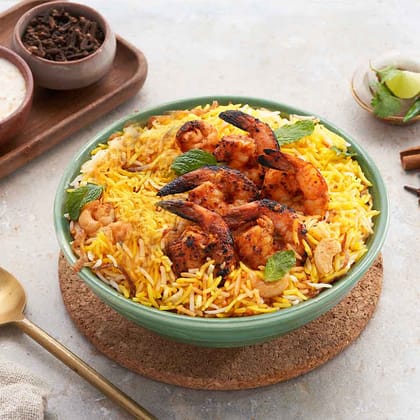 Prawn Tikka Biryani Bowl