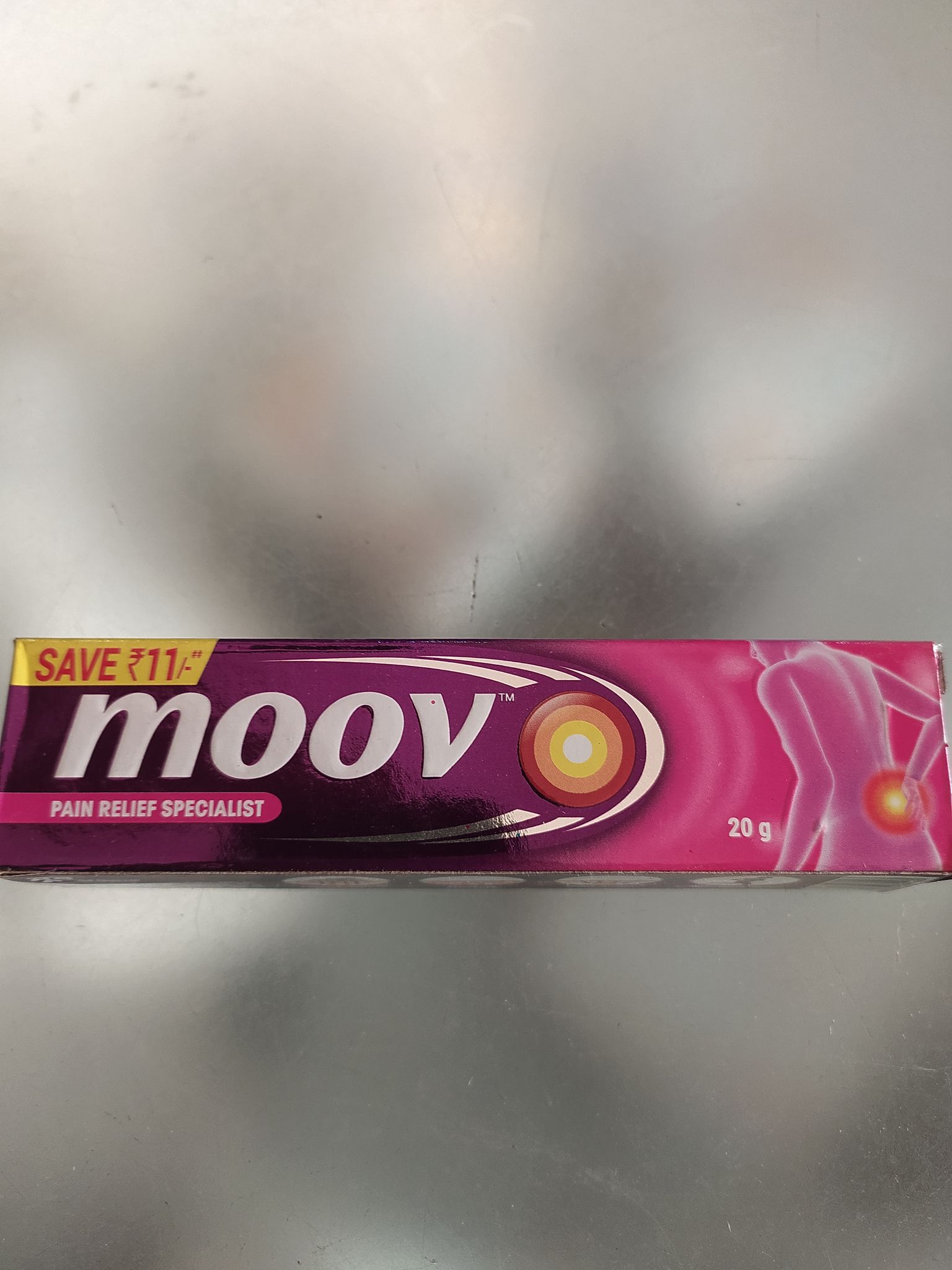 Pain relief specialist Moov 