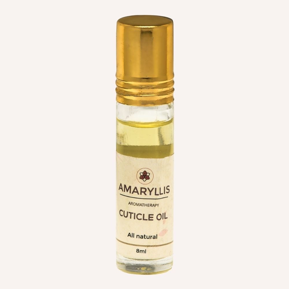 Amaryllis Deep Conditioning Cuticle Oil (Standard Size) | Argan, Jojoba & Almond Blend | Nail Repair & Strength