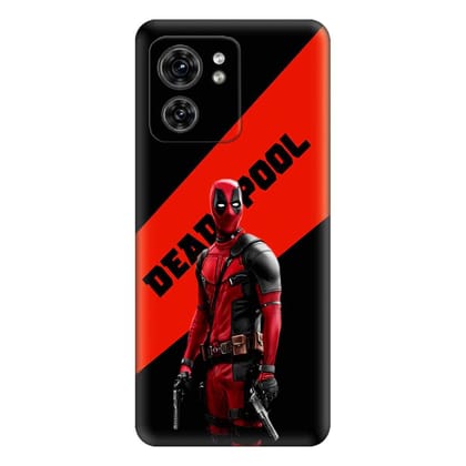 Deadpool Motorola Edge 40  Premium Emboss cover