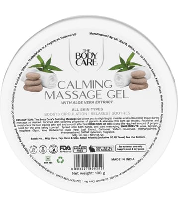 The Body Care Calming Massage Gel For Soothing and Realaxing Effect ( 100g)