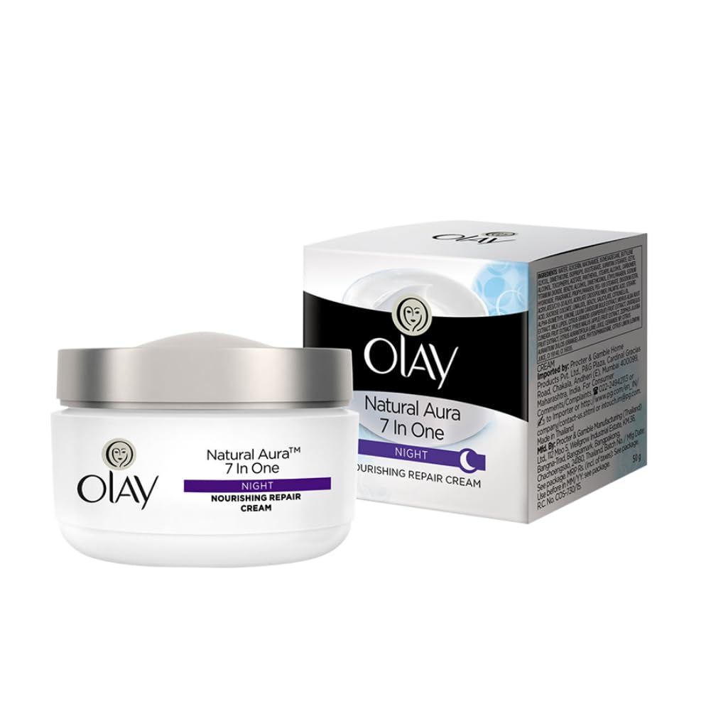 Olay Natural Aura 7 In 1 Night Cream 50 Gms