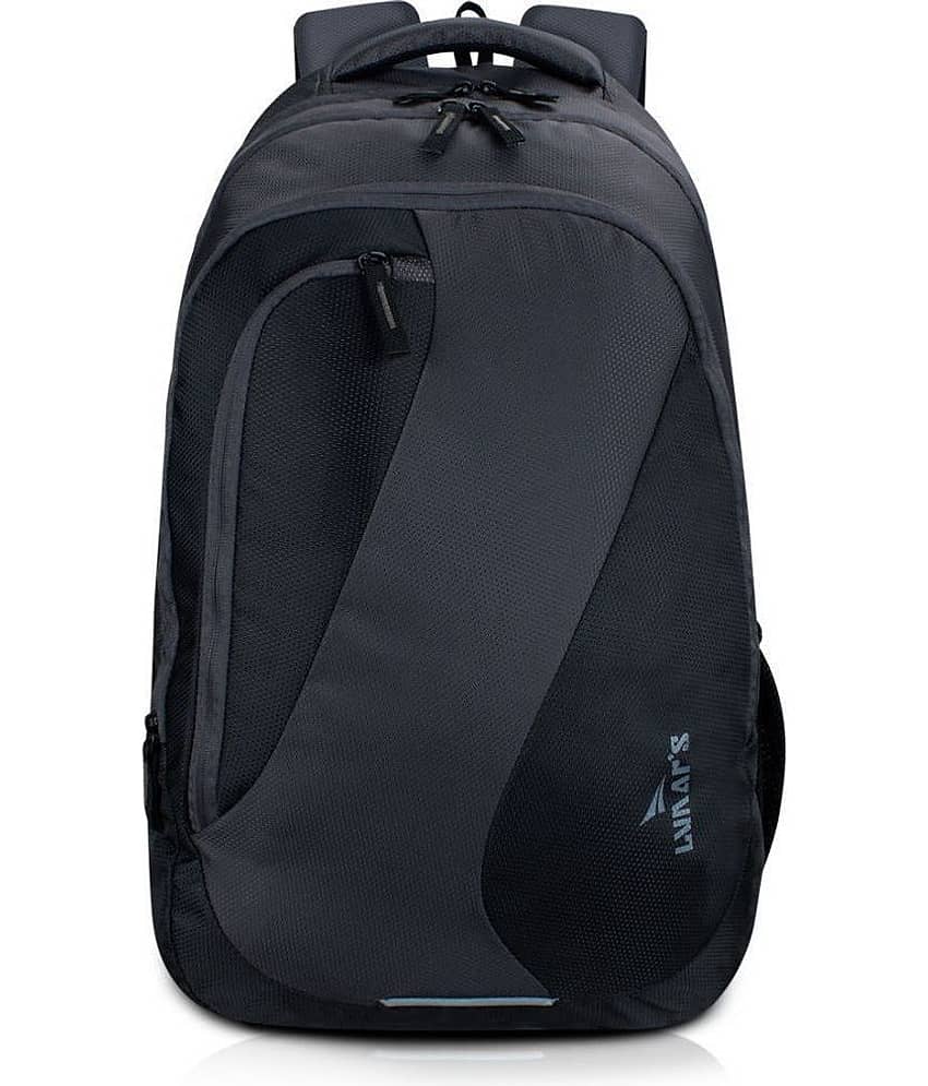 Lunar's 35 Ltrs Black Backpack