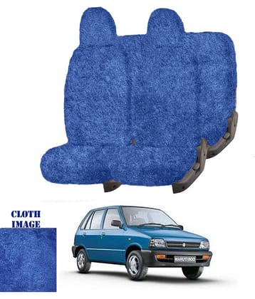 Maruti 800 Blue 5 Seater Car Seat Cover
