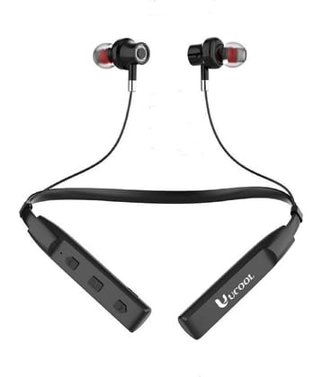 UCOOL Black Bullet Wireless Neckband In-the-ear Bluetooth Headset with Upto 30h Talktime True Wireless - Red