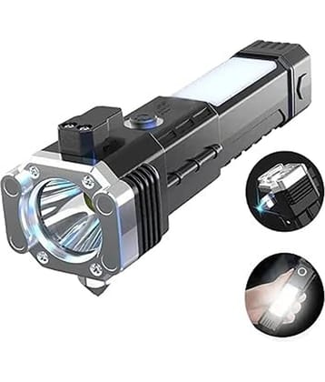 Gjshop - 3W Rechargeable Flashlight Torch ( Pack of 1 )