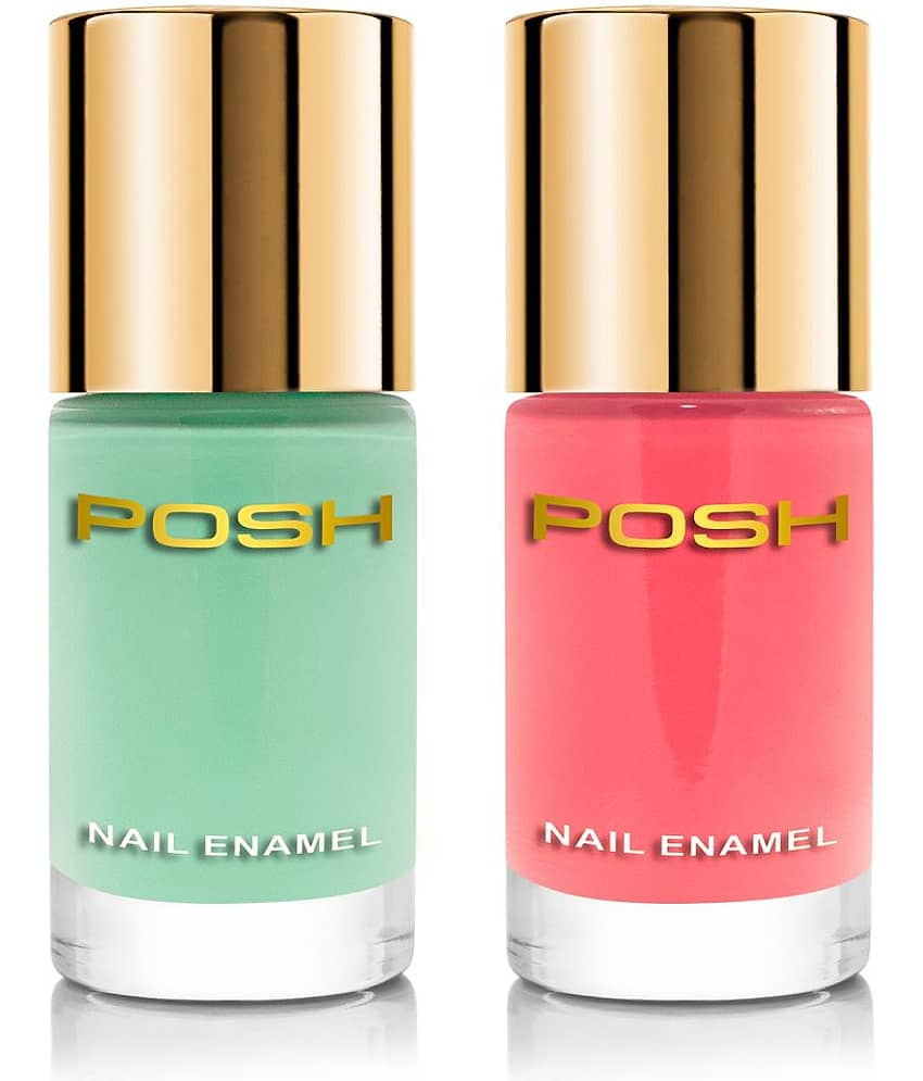Posh Nail Polish Multi Glossy Pack of 2 9 mL
