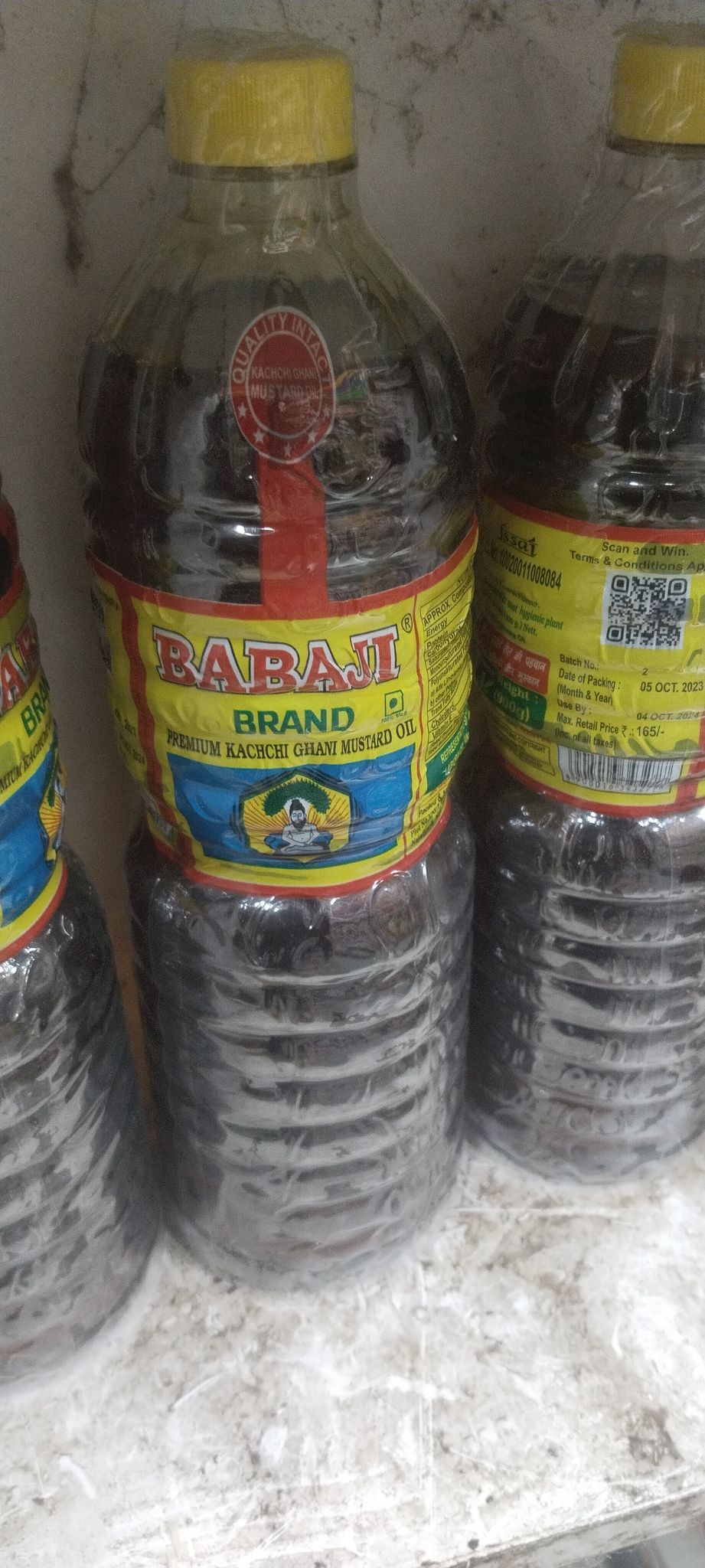 Babaji kachi ghani mustard oil 