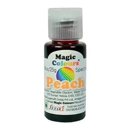 Magic Colours Spectral Mini Edible Gel Colours Peach