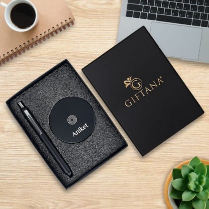 Customized Name Magnetic Pen Stand Holder