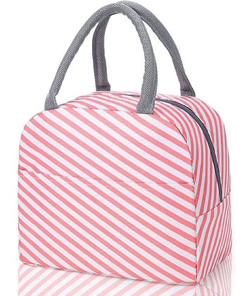 House Of Quirk - Pink Polyester Lunch Bag
