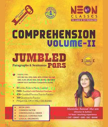 Jumbled Paragraphs & Sentence (PQRS) For SSC/BANK/CDS (Latest Edition ) Paperback