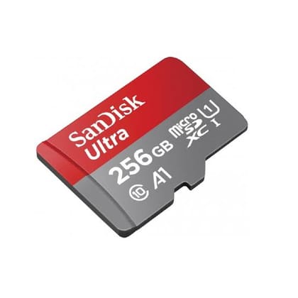 SanDisk Ultra 256GB microSDXC UHS-I, 150MB/s R, Memory Card