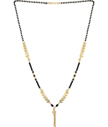 Darshini Designs - Black Mangalsutra ( Pack of 1 )