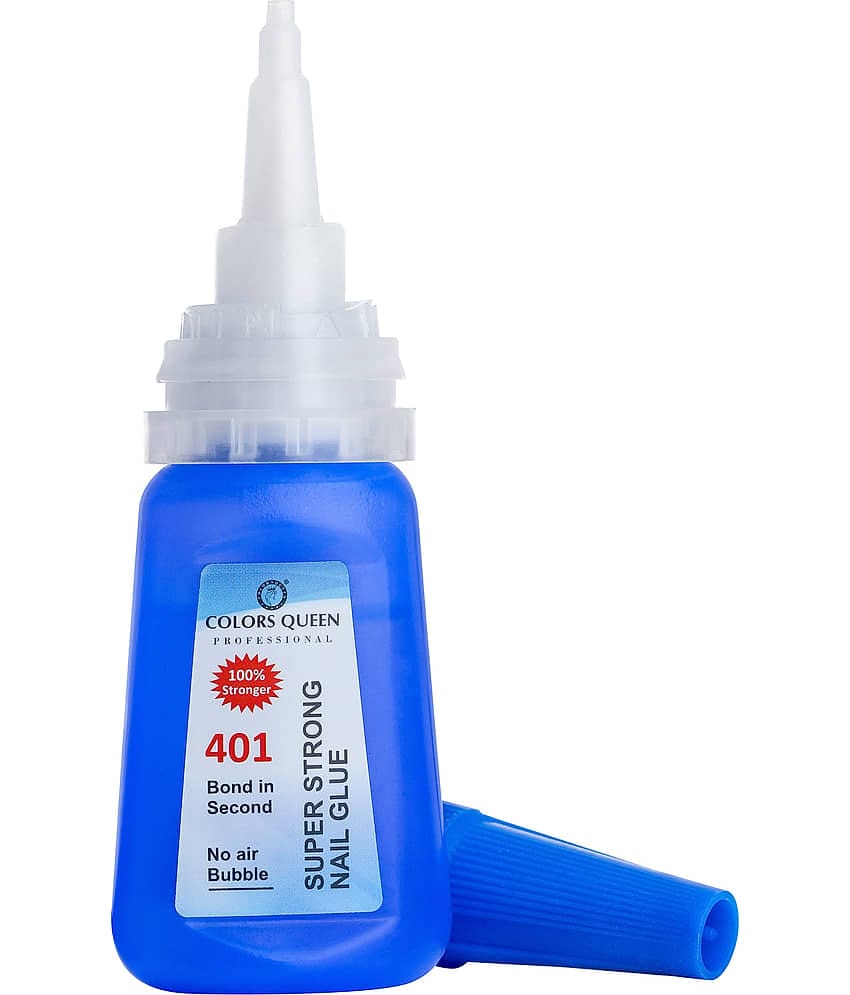 Colors Queen professional Brush On Nail Glue - Transparent, 20g