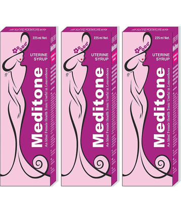 Meditek For Irregular Period. Liquid 225 Ml Pack of 3