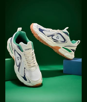 Campus ENCORE White Men's Sneakers