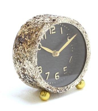 Royal round mosaic table clock by cocovey homes(13*6*13)