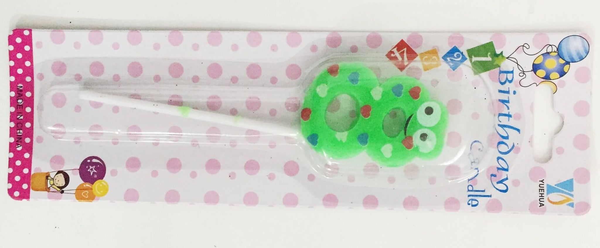 Stick Candle Numerical No. 8 Candle