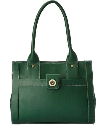 Fostelo Shoulder Bag Fabric Set of 1 ( Green )