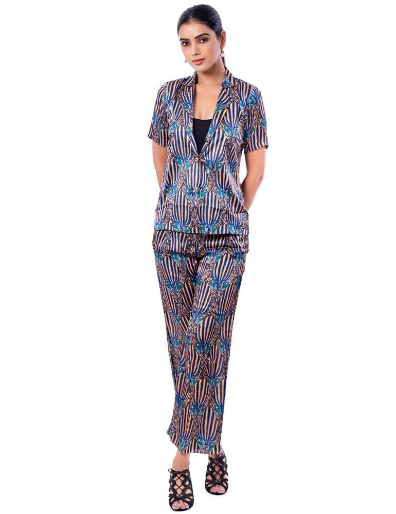 Azuris Love Blazer Co-ord Set-XS