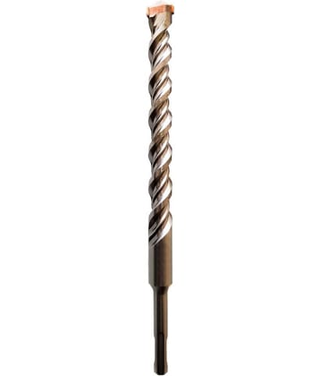 S4 Steel (20 x 160mm) Cross Tip Plus Hammer Drill Bit (Silver)