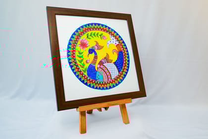 Canvas Painting Peacock ("12","12") Canvas Painting Peacock ("12","12")