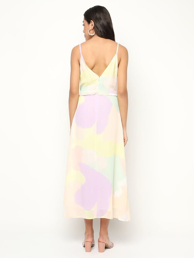 Gentle Pastel Medley Dress