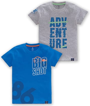 CODEZ Pack of 1 Boys Cotton Blend T-Shirt ( Multi Color )