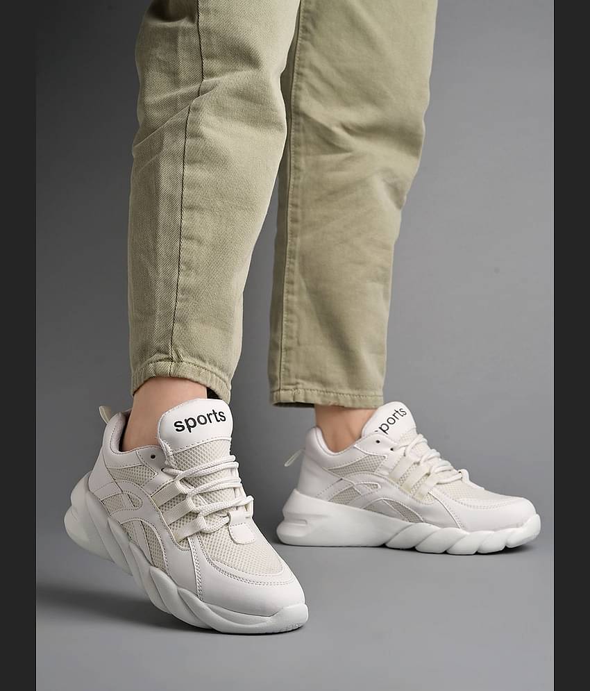 Shoetopia - White Women's Sneakers