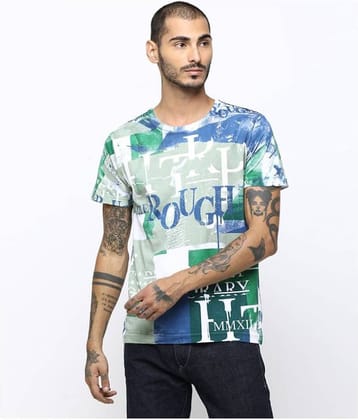 Huetrap Pack of 1 Cotton Regular Fit Men's T-Shirt ( White )