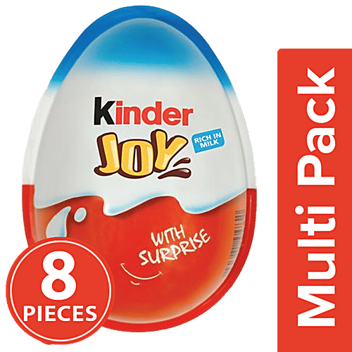 Kinder Joy for Boys with Toy - Pack of 8