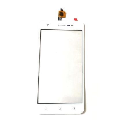 Touch Screen Front Glass for Lava Z60S White