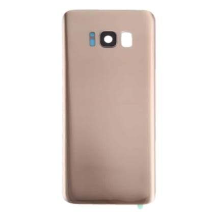Back Glass Panel for Samsung Galaxy S8 G950 Gold with Camera Lens