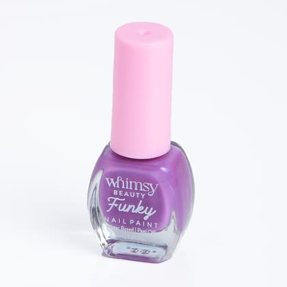 Whimsy Funky Purple Nail Paint