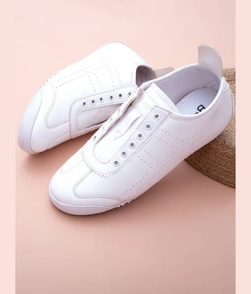 Big Fox White Men's Slip-on Shoes