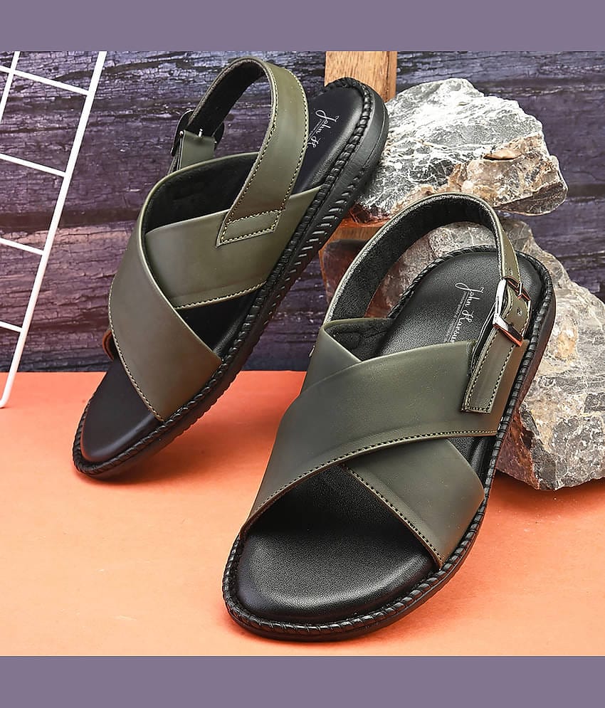 John Karsun - Olive Men's Sandals