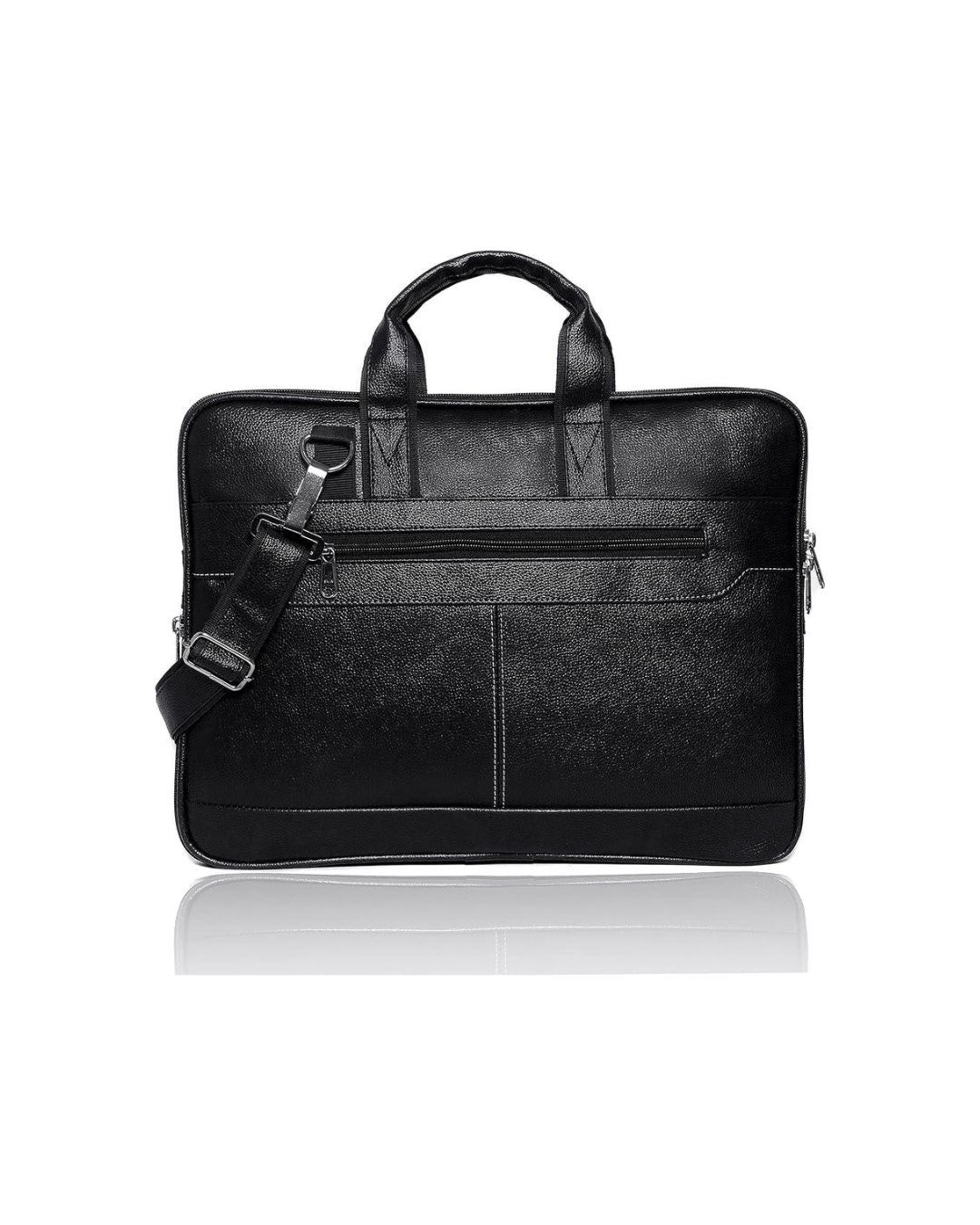 Heganwalk Premium Black Laptop Office Bag – Sleek, Durable & Functional
