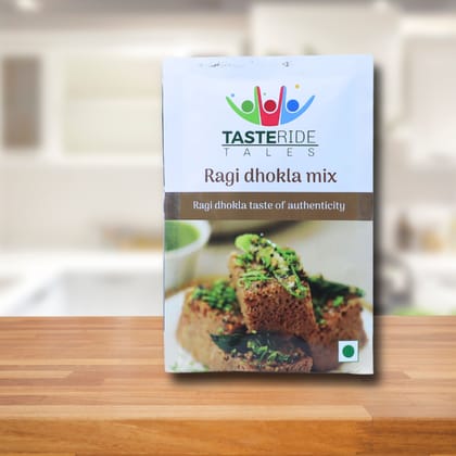 Ragi dhokla Mix 200 g Each [14.5X21.5cm]