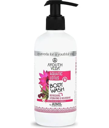 AYOUTHVEDA AQUATIC LOTUS Body Wash 300 mL