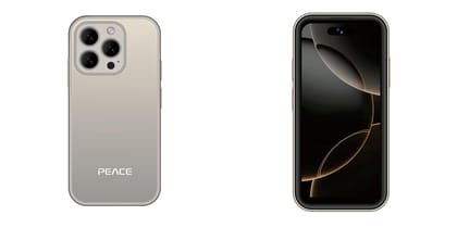 PEACE MINI 4 Mini 3.75'' Inch 4G Smartphone (3GB RAM 32GB Storage) (Grey)