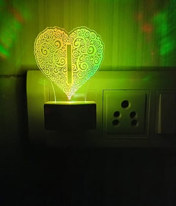 DIONA Multicolor Night Lamp ( Pack of 1 )