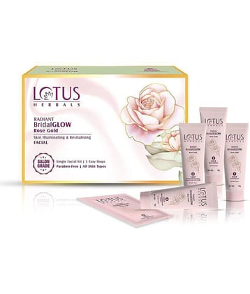 Lotus Herbals Instant Glow Facial Kit For All Skin Type ( Pack of 2 )