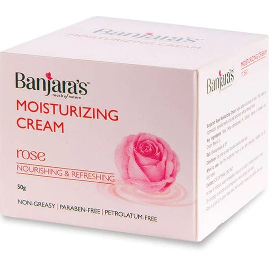 Banjara's Rose Moisturizing Cream, 50 gm