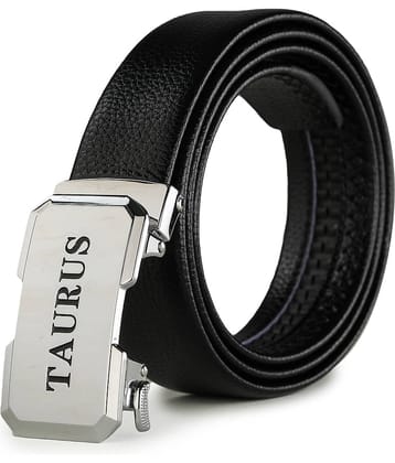 Loopa Black PU Casual Belt Pack of 1