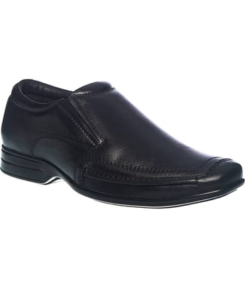 KHADIM - Black Men's Slip On Formal Shoes