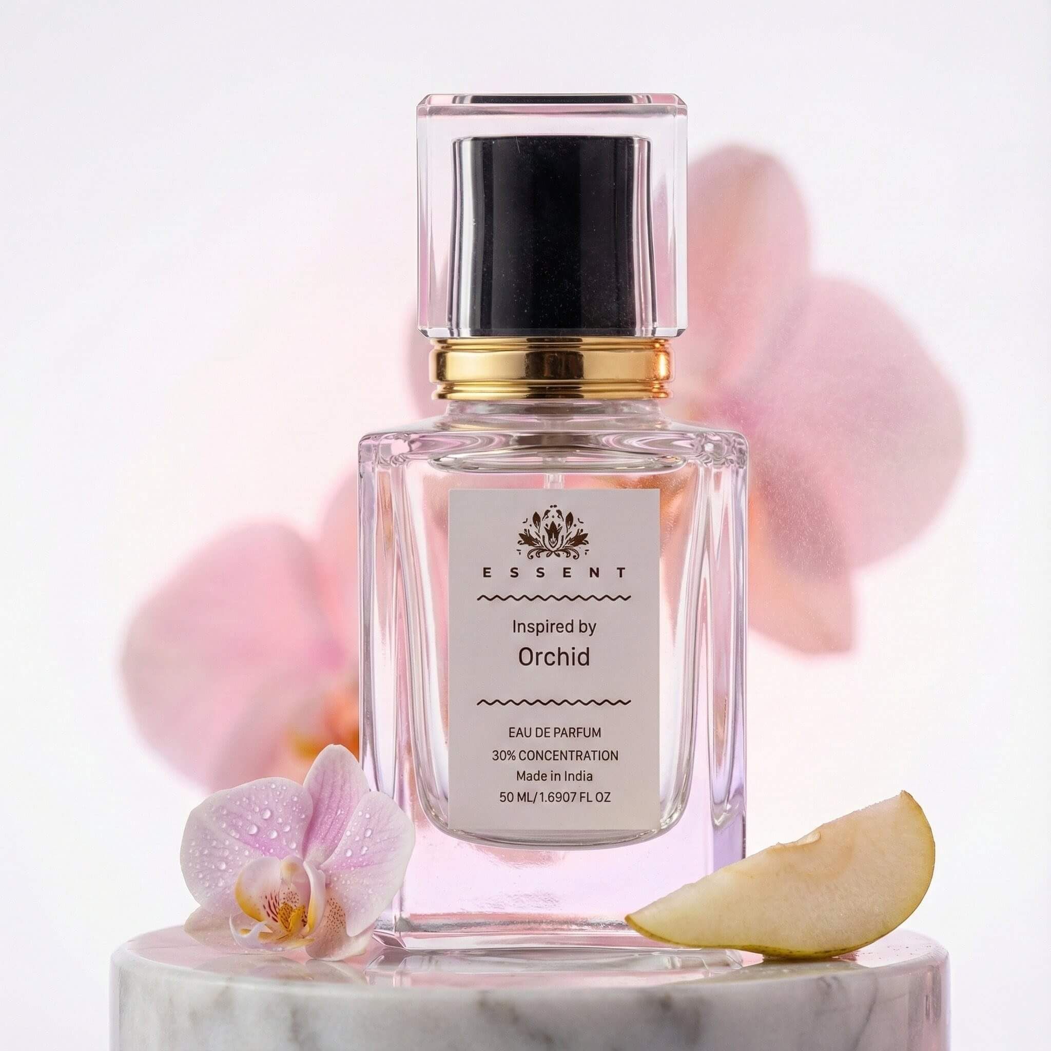 Essent Perfumes Orchid Eau de Parfum (EDP) โ Exotic Orchid Floral Sweet Long Lasting Perfume โ Womenโs Fragrance