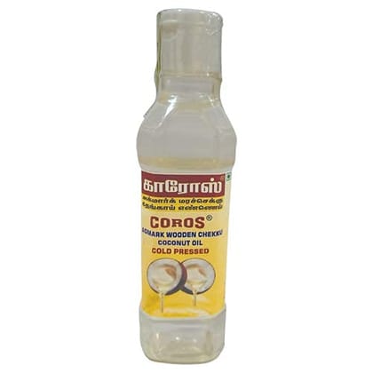 Coros (Wooden Chekku-Cold Pressed)  Coconut Oil 250 Ml